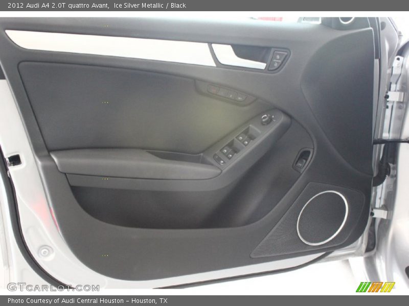 Ice Silver Metallic / Black 2012 Audi A4 2.0T quattro Avant