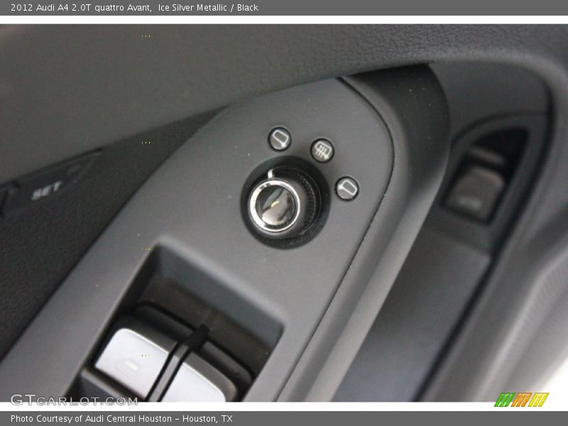 Ice Silver Metallic / Black 2012 Audi A4 2.0T quattro Avant