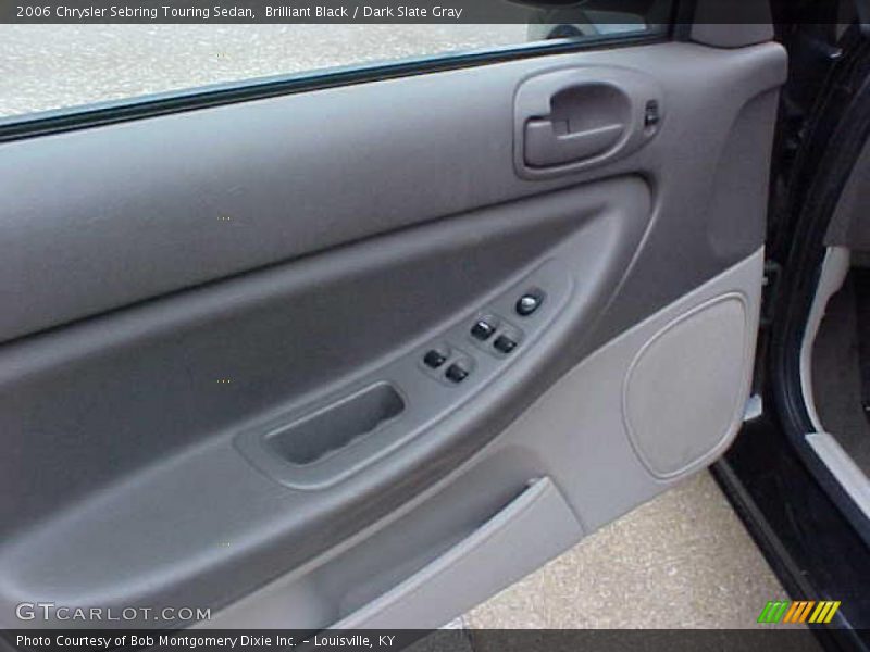 Brilliant Black / Dark Slate Gray 2006 Chrysler Sebring Touring Sedan