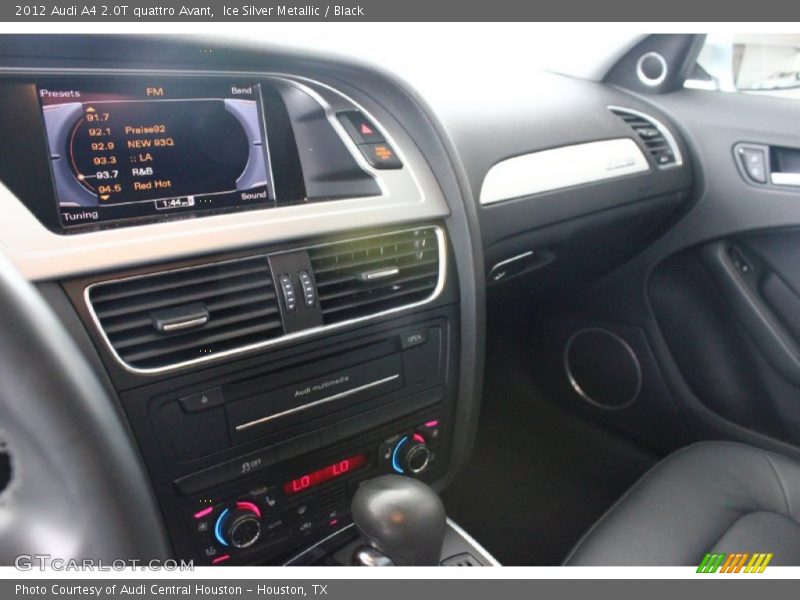 Ice Silver Metallic / Black 2012 Audi A4 2.0T quattro Avant