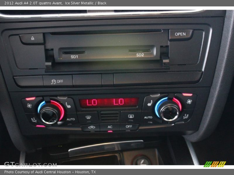 Ice Silver Metallic / Black 2012 Audi A4 2.0T quattro Avant