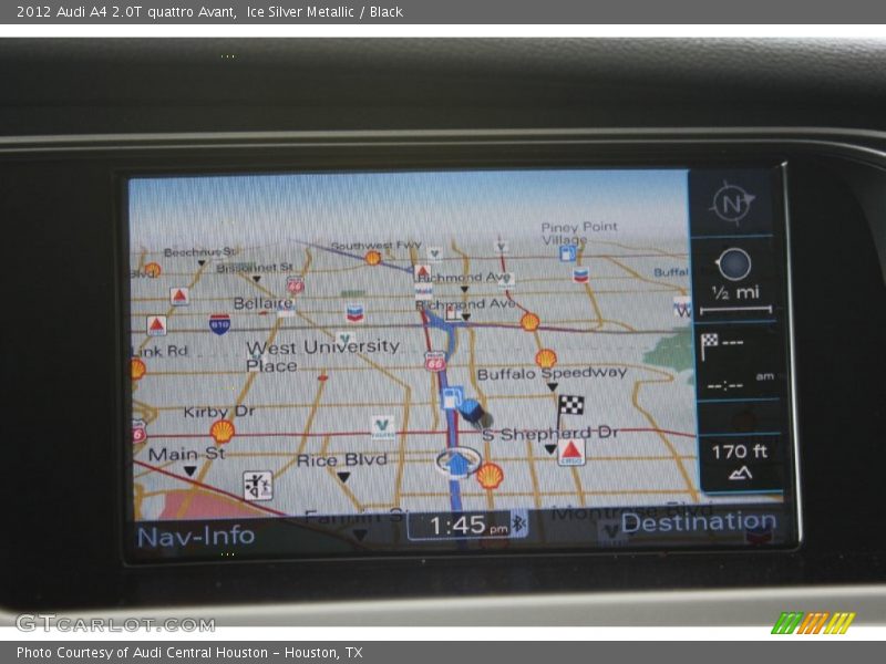 Navigation of 2012 A4 2.0T quattro Avant