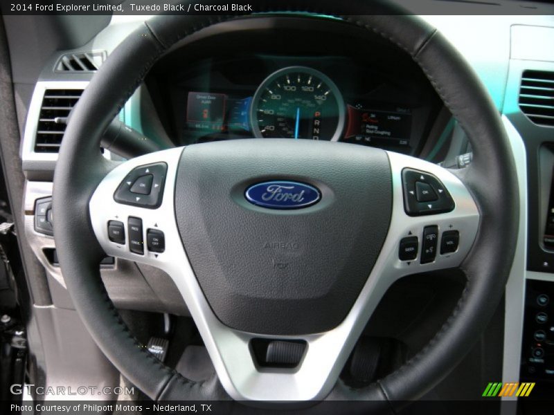 Tuxedo Black / Charcoal Black 2014 Ford Explorer Limited