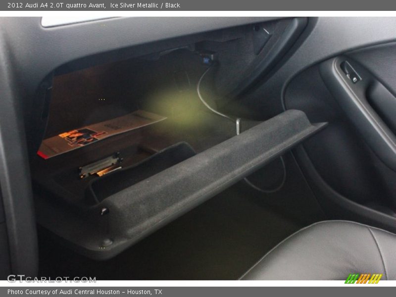Ice Silver Metallic / Black 2012 Audi A4 2.0T quattro Avant