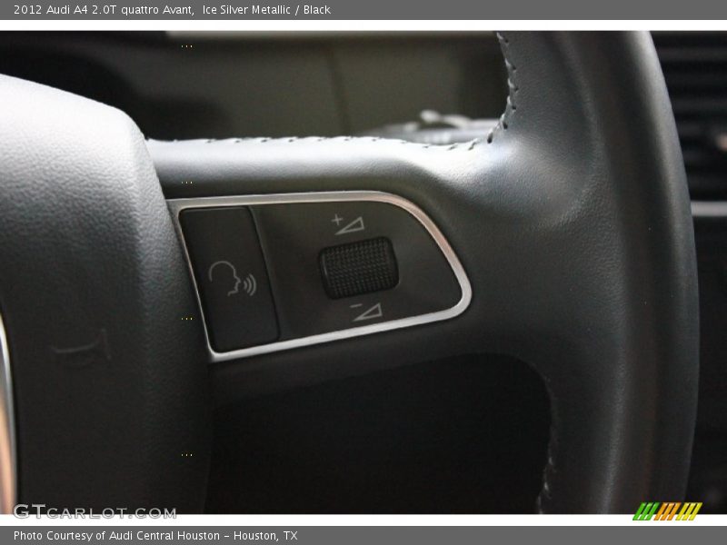 Ice Silver Metallic / Black 2012 Audi A4 2.0T quattro Avant