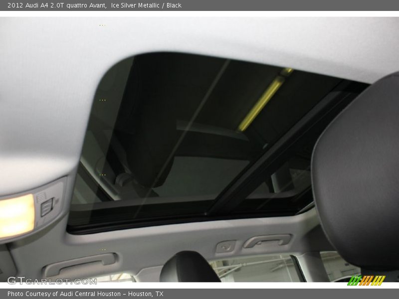 Ice Silver Metallic / Black 2012 Audi A4 2.0T quattro Avant