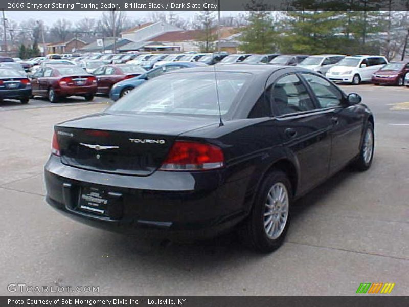 Brilliant Black / Dark Slate Gray 2006 Chrysler Sebring Touring Sedan