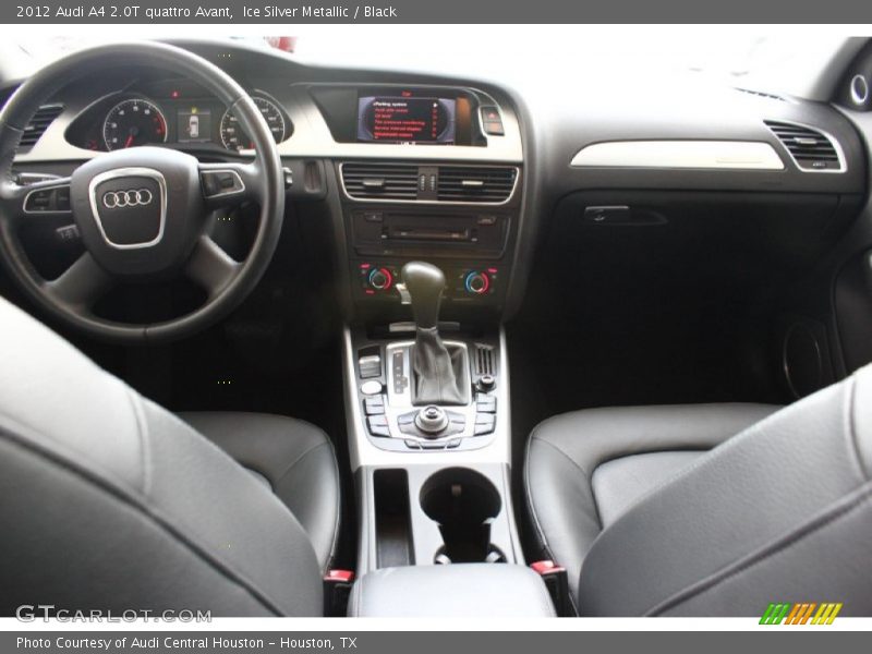 Ice Silver Metallic / Black 2012 Audi A4 2.0T quattro Avant