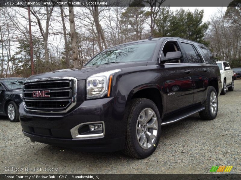 Iridium Metallic / Cocoa/Dune 2015 GMC Yukon SLT 4WD