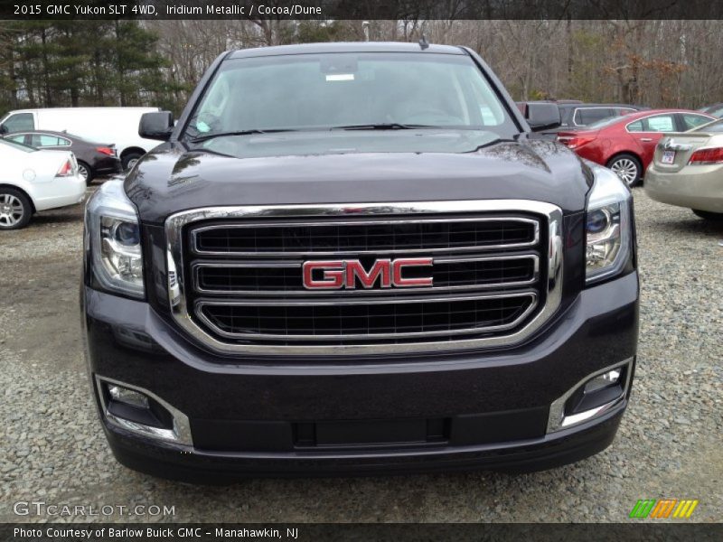 Iridium Metallic / Cocoa/Dune 2015 GMC Yukon SLT 4WD