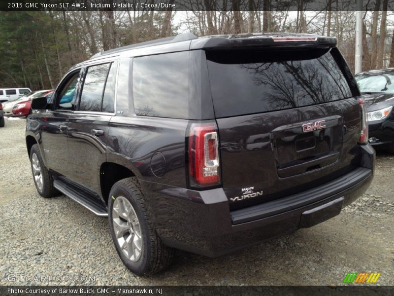 Iridium Metallic / Cocoa/Dune 2015 GMC Yukon SLT 4WD