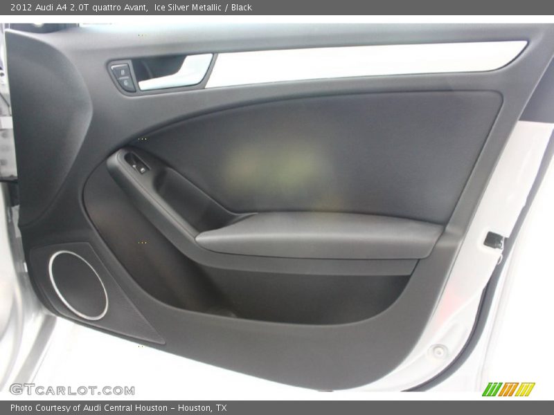 Ice Silver Metallic / Black 2012 Audi A4 2.0T quattro Avant