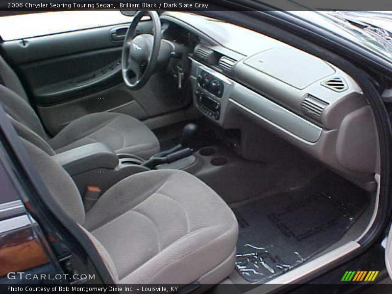 Brilliant Black / Dark Slate Gray 2006 Chrysler Sebring Touring Sedan