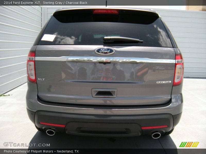Sterling Gray / Charcoal Black 2014 Ford Explorer XLT