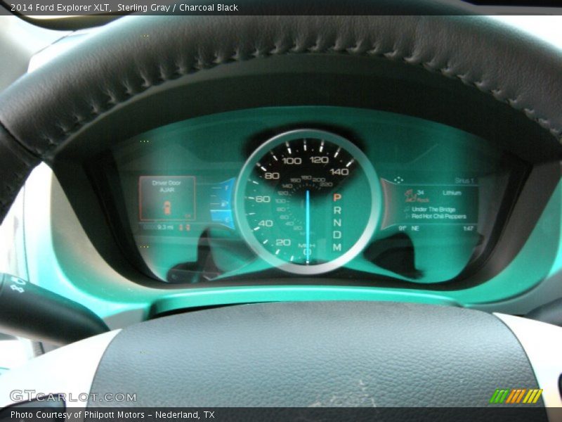 Sterling Gray / Charcoal Black 2014 Ford Explorer XLT