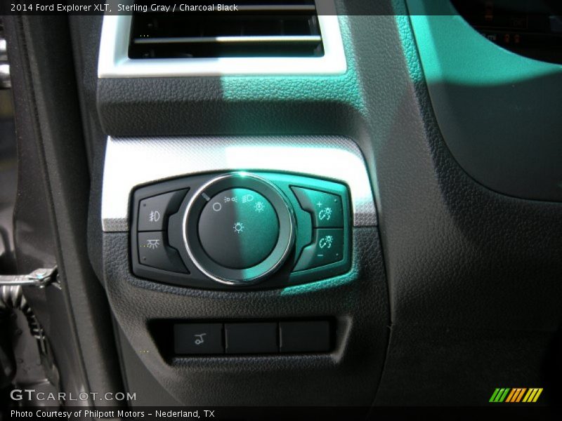 Sterling Gray / Charcoal Black 2014 Ford Explorer XLT