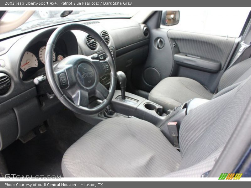 Patriot Blue Pearlcoat / Dark Slate Gray 2002 Jeep Liberty Sport 4x4