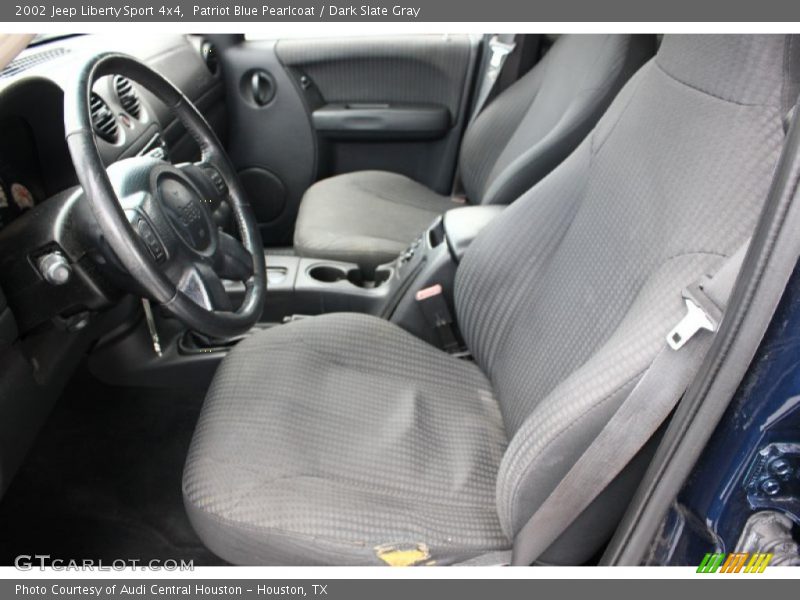 Patriot Blue Pearlcoat / Dark Slate Gray 2002 Jeep Liberty Sport 4x4