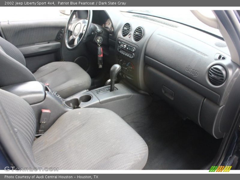 Patriot Blue Pearlcoat / Dark Slate Gray 2002 Jeep Liberty Sport 4x4
