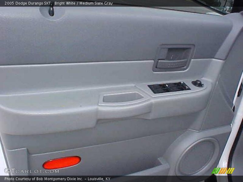 Bright White / Medium Slate Gray 2005 Dodge Durango SXT