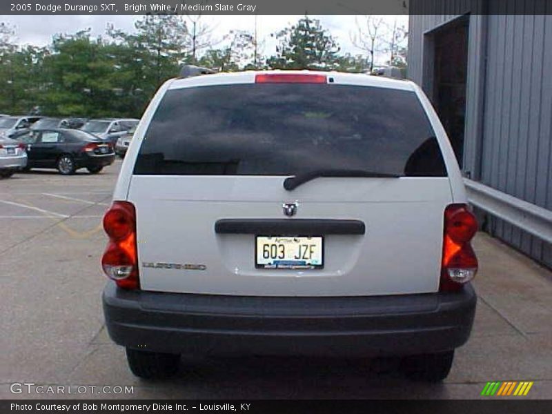 Bright White / Medium Slate Gray 2005 Dodge Durango SXT