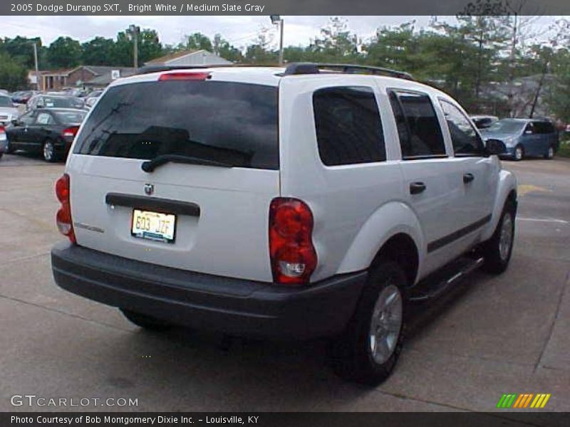 Bright White / Medium Slate Gray 2005 Dodge Durango SXT