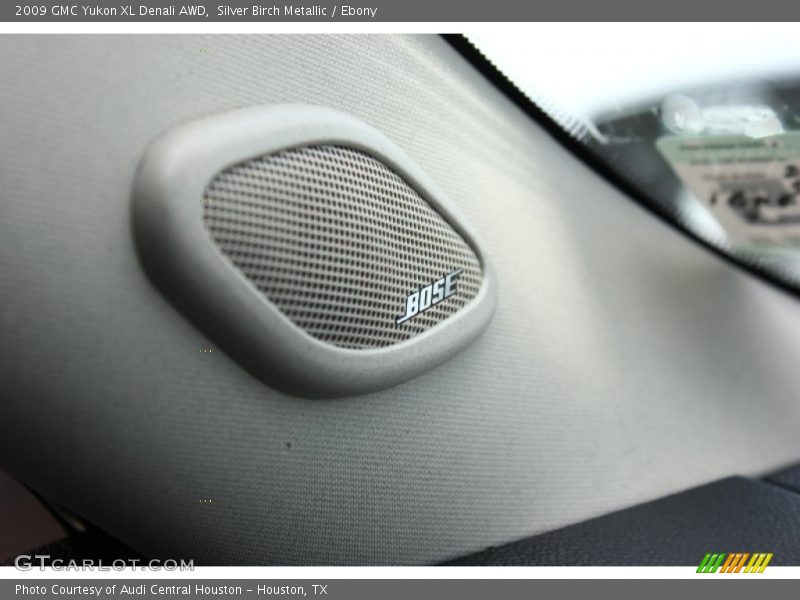 Silver Birch Metallic / Ebony 2009 GMC Yukon XL Denali AWD