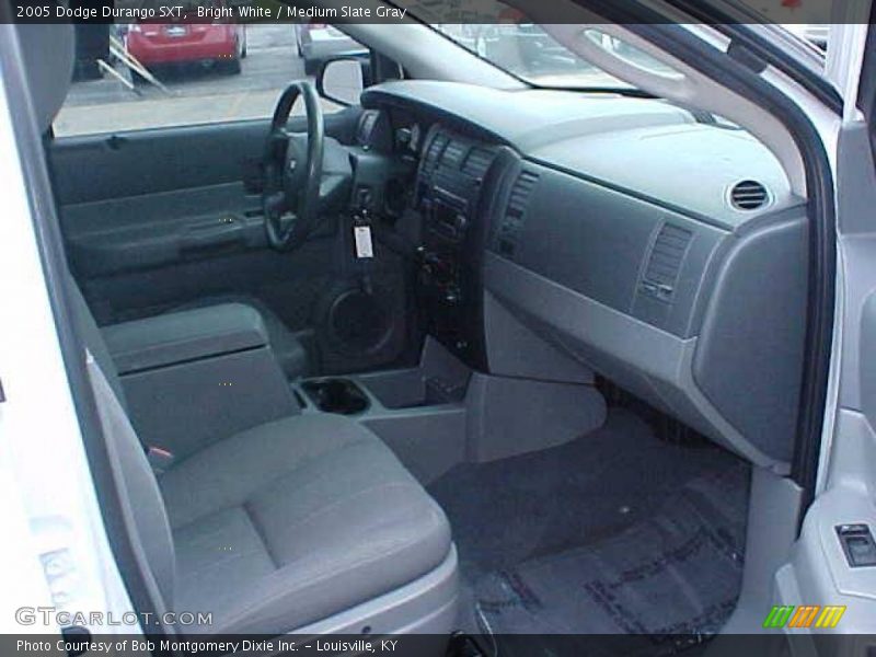 Bright White / Medium Slate Gray 2005 Dodge Durango SXT
