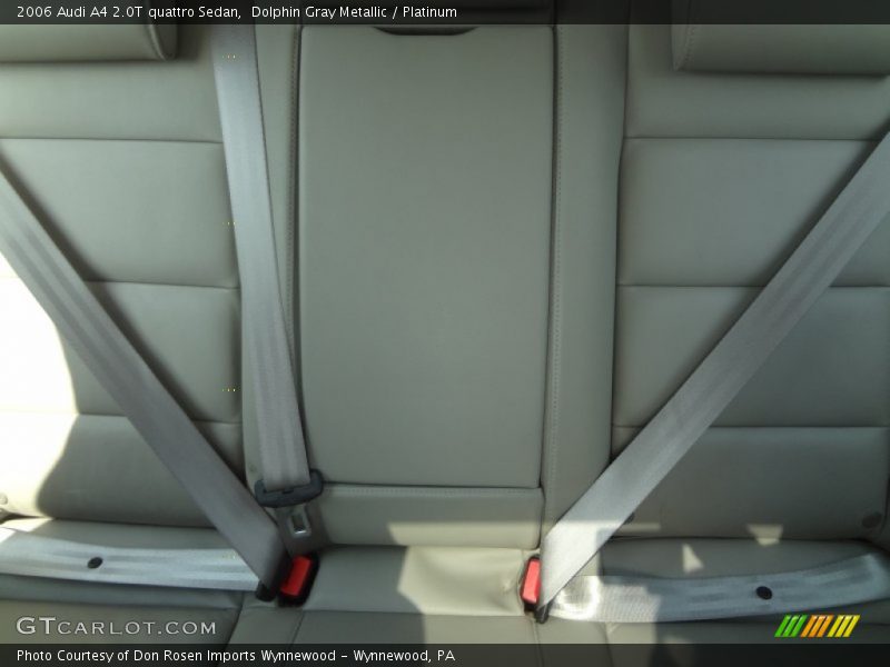 Dolphin Gray Metallic / Platinum 2006 Audi A4 2.0T quattro Sedan