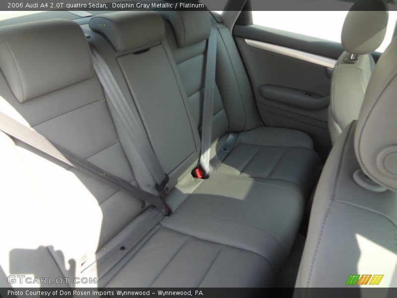 Dolphin Gray Metallic / Platinum 2006 Audi A4 2.0T quattro Sedan