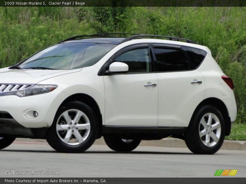 Glacier Pearl / Beige 2009 Nissan Murano S