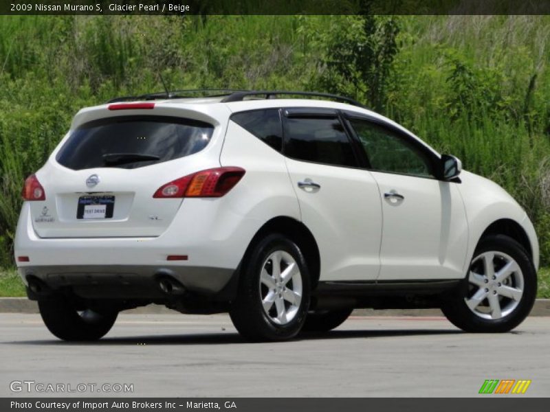 Glacier Pearl / Beige 2009 Nissan Murano S