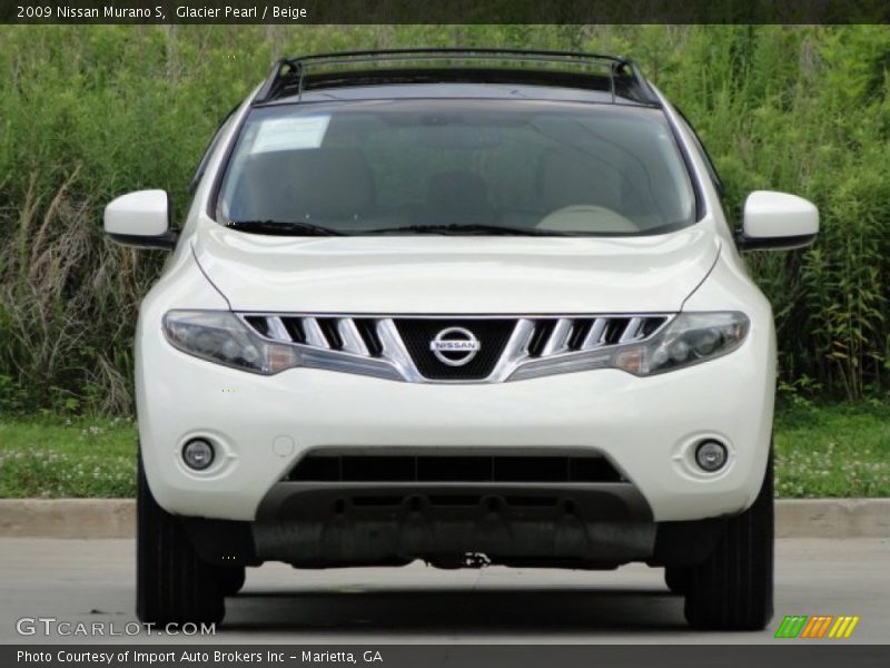 Glacier Pearl / Beige 2009 Nissan Murano S