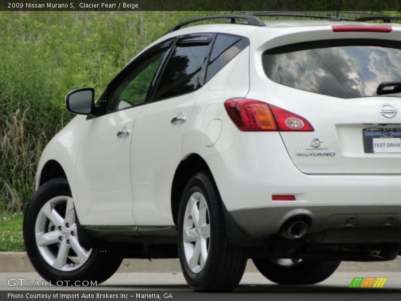 Glacier Pearl / Beige 2009 Nissan Murano S