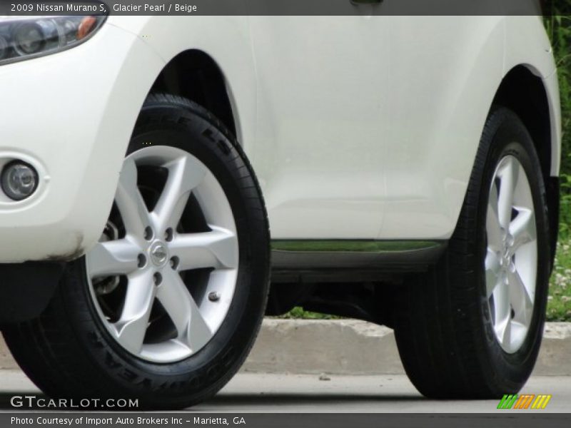 Glacier Pearl / Beige 2009 Nissan Murano S