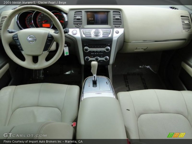 Glacier Pearl / Beige 2009 Nissan Murano S