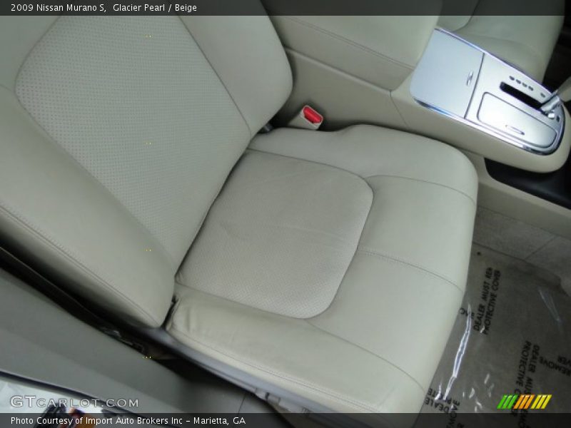 Glacier Pearl / Beige 2009 Nissan Murano S