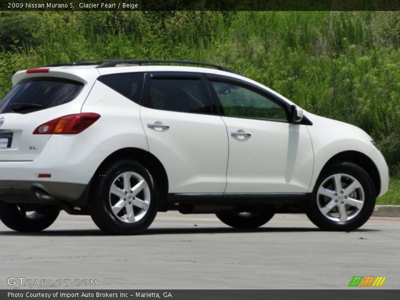 Glacier Pearl / Beige 2009 Nissan Murano S