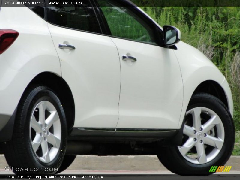 Glacier Pearl / Beige 2009 Nissan Murano S