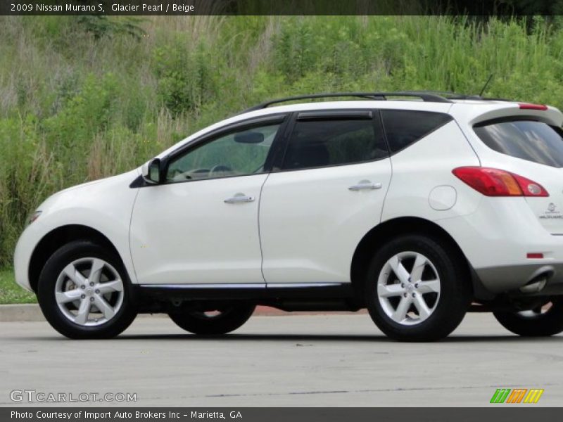 Glacier Pearl / Beige 2009 Nissan Murano S