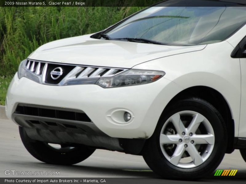 Glacier Pearl / Beige 2009 Nissan Murano S