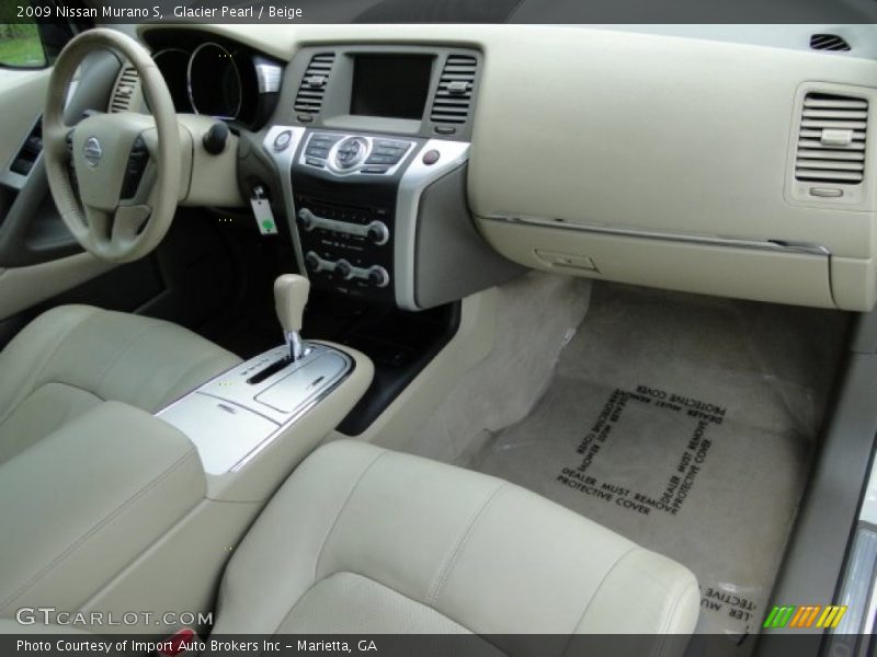 Glacier Pearl / Beige 2009 Nissan Murano S