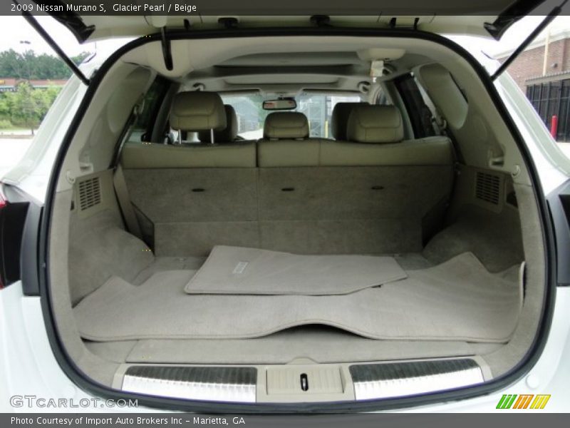 Glacier Pearl / Beige 2009 Nissan Murano S