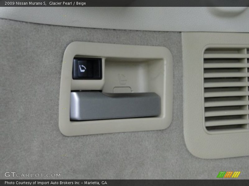 Glacier Pearl / Beige 2009 Nissan Murano S