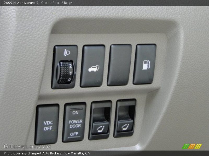 Glacier Pearl / Beige 2009 Nissan Murano S