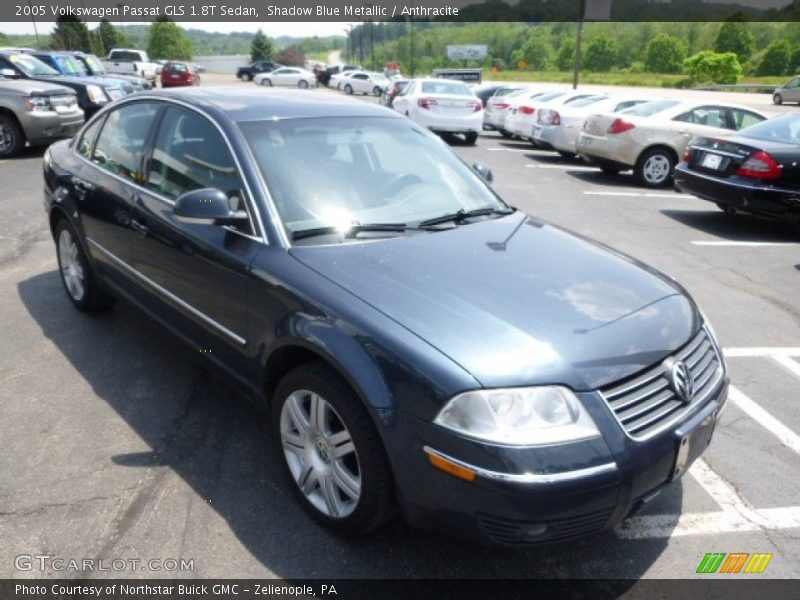 Shadow Blue Metallic / Anthracite 2005 Volkswagen Passat GLS 1.8T Sedan