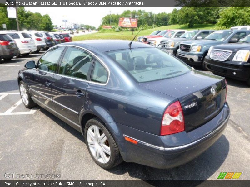 Shadow Blue Metallic / Anthracite 2005 Volkswagen Passat GLS 1.8T Sedan