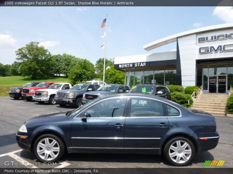 Shadow Blue Metallic / Anthracite 2005 Volkswagen Passat GLS 1.8T Sedan