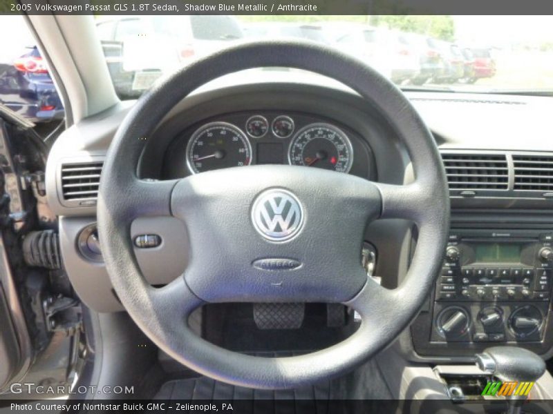 Shadow Blue Metallic / Anthracite 2005 Volkswagen Passat GLS 1.8T Sedan