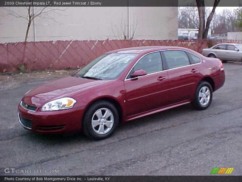 Red Jewel Tintcoat / Ebony 2009 Chevrolet Impala LT